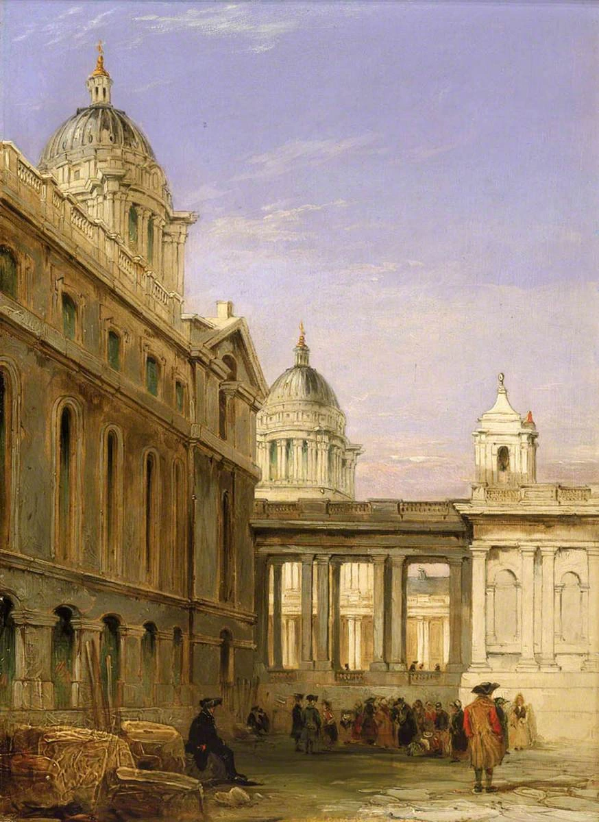 Il King William Quadrangle, Ospedale di Greenwich - Royal Museums Greenwich